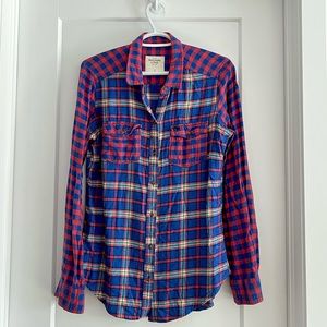 Abercrombie & Fitch Multi Plaid Shirt